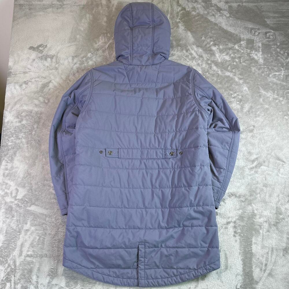 Carhartt Rain Defender Sherpa Lined Jacket Women’s M Hooded Workwear Embroidered - Picture 2 of 8